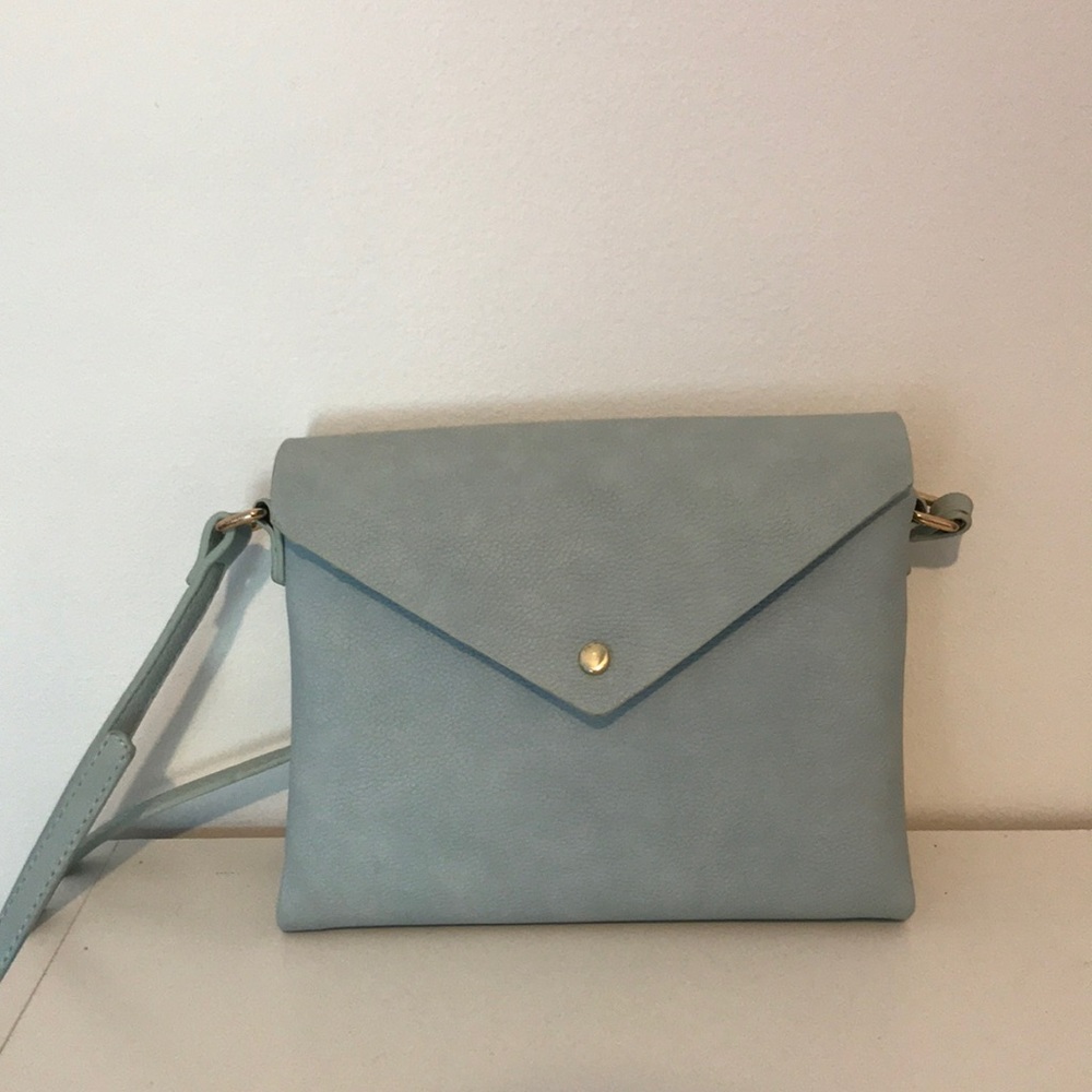 pale blue/ mint crossbody